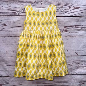 Carter's Yellow Lined Dress Size 18 Months